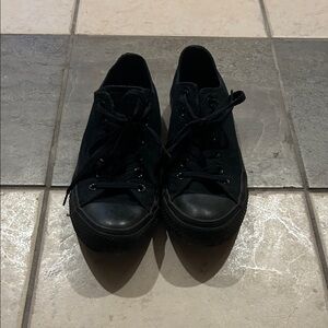 Classic Black Women's Converse